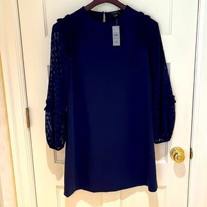Ann Taylor NWT 0P navy dress